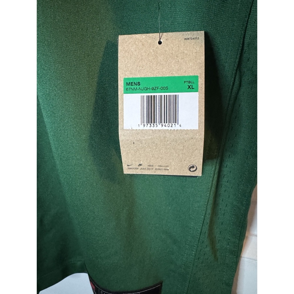 Nike NFL New York Jets Aaron Rodgers On Field Jersey Men's XL NWT - Picture 4 of 10